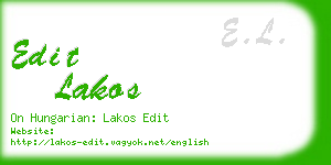 edit lakos business card